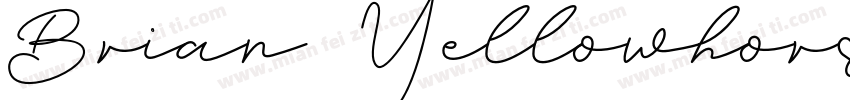 Brian Yellowhorse字体转换